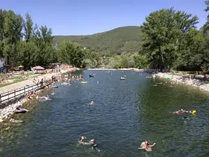 Praia fluvial de Valhelhas