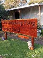 The Quacking Frog Teapot Shed