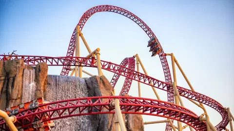 Lagoon Amusement Park attraction in Utah