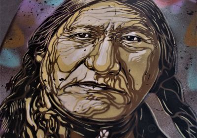 Fresque Sitting Bull