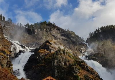 Låtefossen Waterfall