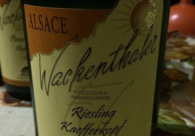 Vins Fins d'Alsace François Wackenthaler