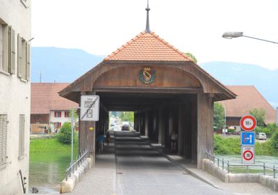 Holzbrücke Büren an der Aare