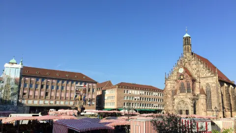 Nuremberg Main Market attraction in Nuremberg