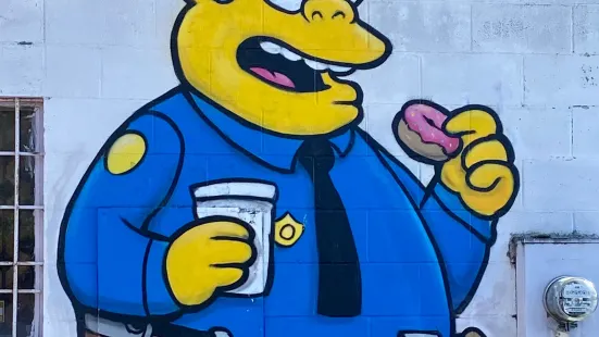 The Official Simpsons Mural