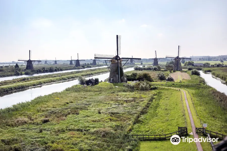 Mühlenanlagen in Kinderdijk-Elshout