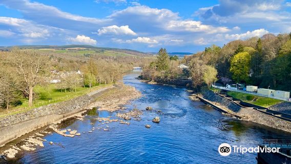 Pitlochry Dam Power Station And Fish Ladder