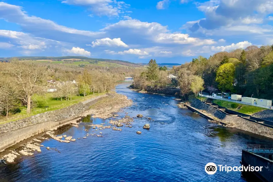 Pitlochry Dam Power Station And Fish Ladder