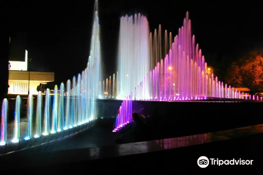 Music and Light Fountain
