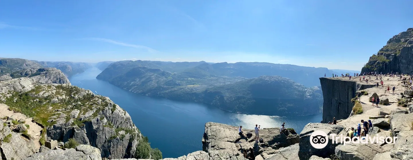 挪威氣溫 - 佈道石