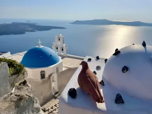 Trois cloches de Fira