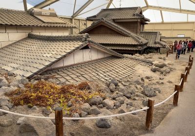 Buried houses of Mt. Unzen eruption preservation park