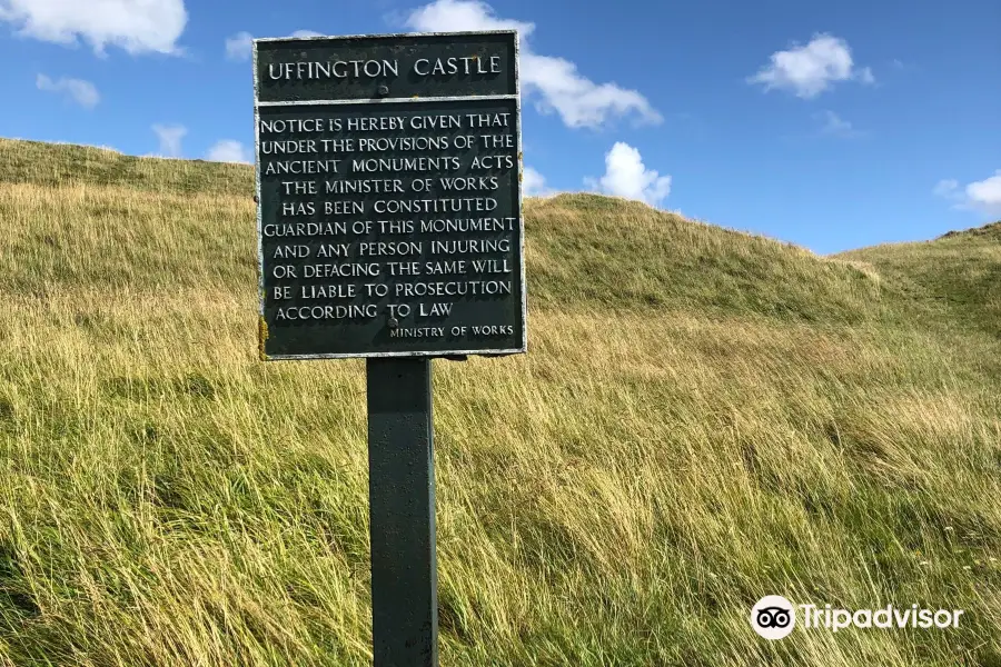 Uffington Castle - White Horse & Dragon Hill