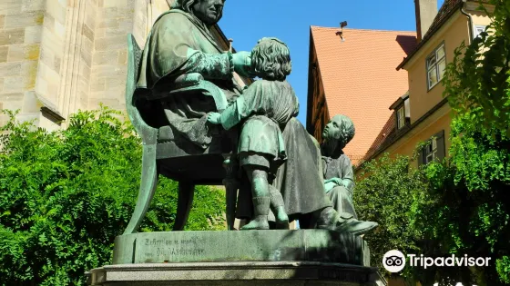 Statue Christoph von Schmid