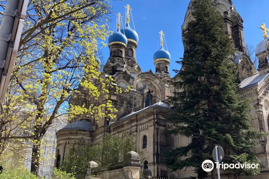 Russisch-Orthodoxe Kirche des Heiligen Simeon vom Wunderbaren Berge
