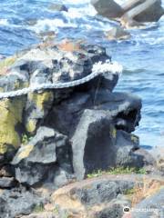 Face on Rocks