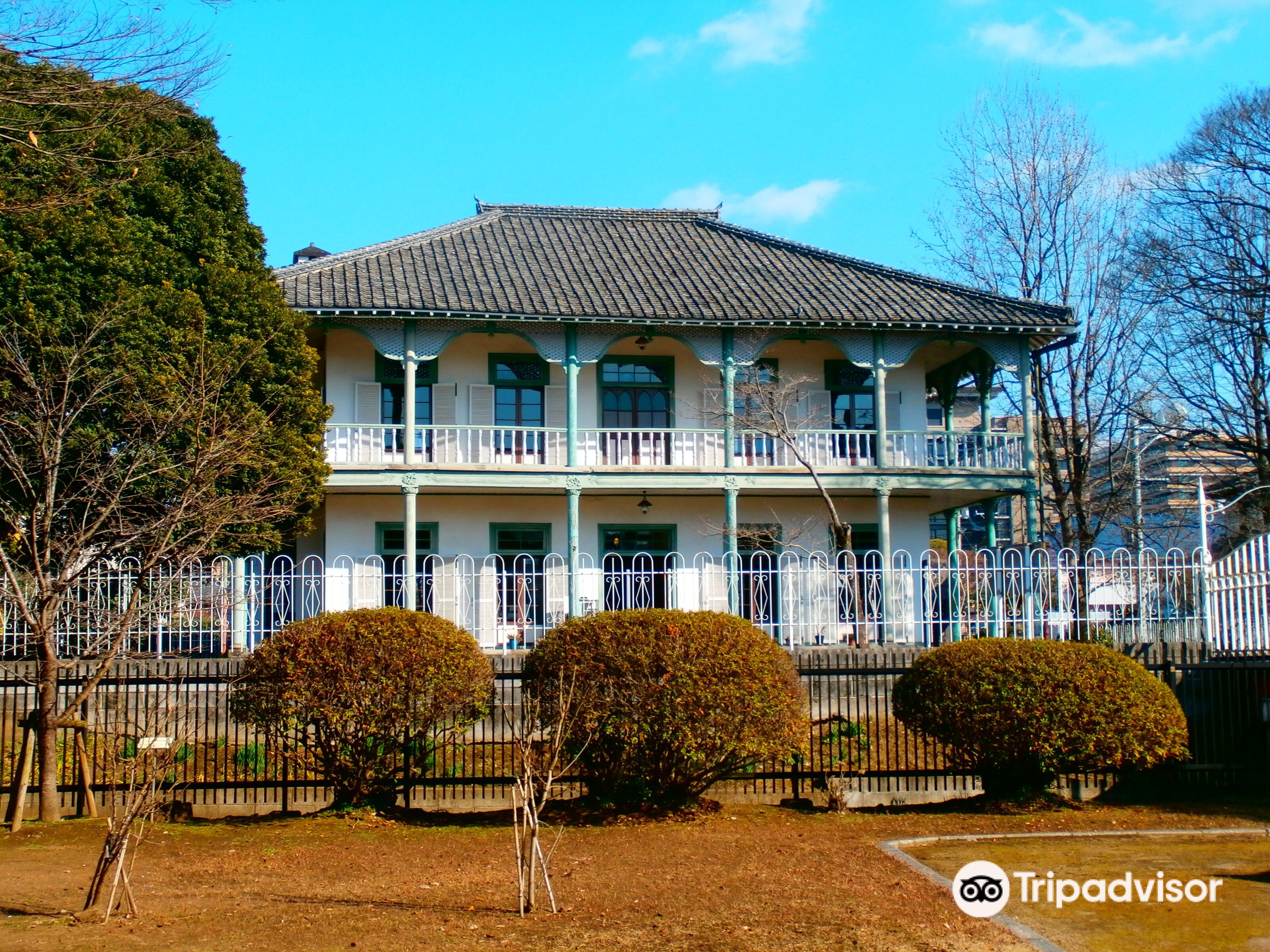 鉛筆画(熊本洋学校教師館・ジェーンズ邸）A4サイズ 熊本洋学校教師館 ジェーンズ邸🎄｜Desert Rose