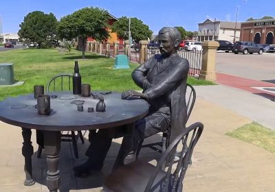 Cowboy Statue On Boot Hill