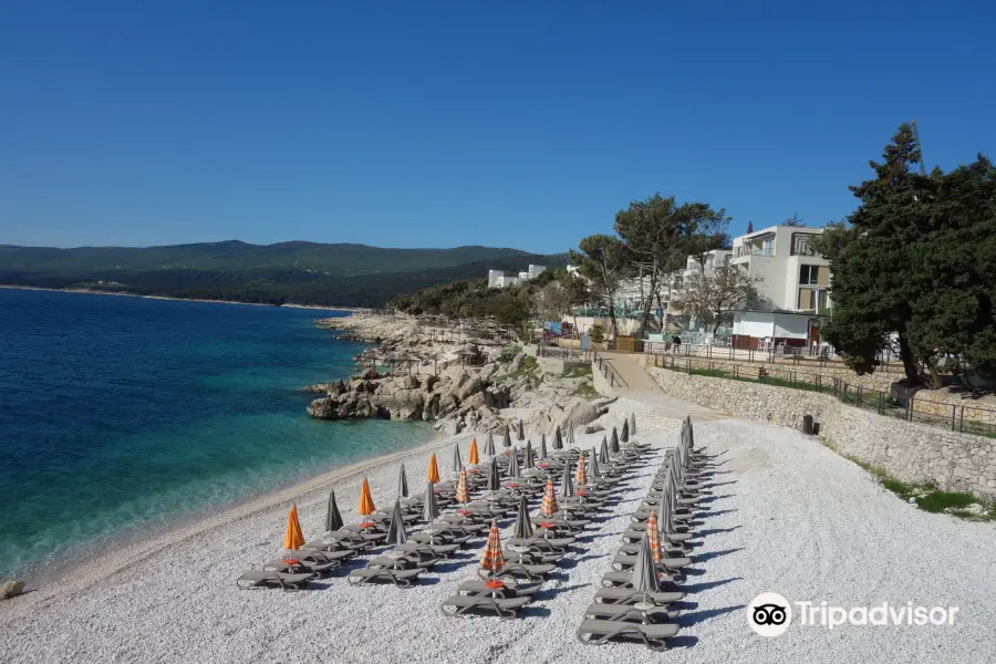 Plaža Girandella for Adults, Rabac