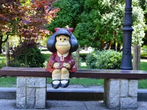 Estatua de Mafalda Homenaje a Quino