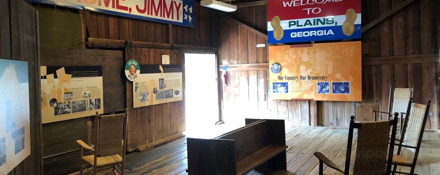 The Plains Train Depot