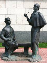 Monument to Sherlock Holmes and Dr. Watson