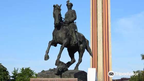 Monument to G.K. Zhukov