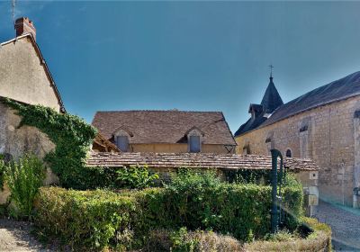 Eglise Saint-Georges et lanterne des morts de Ciron