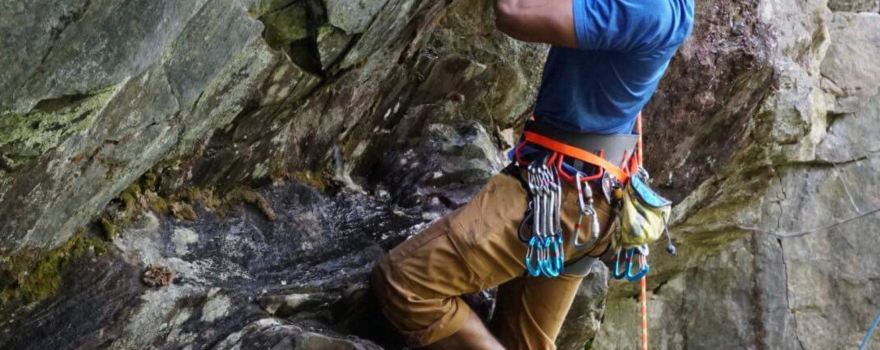Rumney Rock Climbing