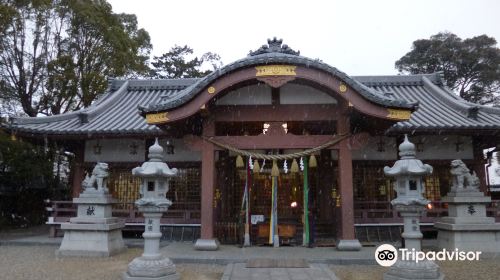 百濟寺跡 百濟王神社