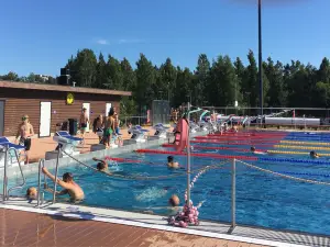 Leppävaara indoor swimming pool and outdoor swimming pool