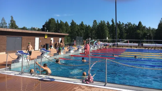 Leppävaara indoor swimming pool and outdoor swimming pool