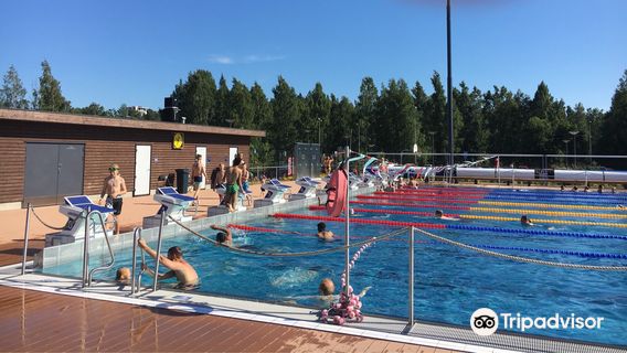 Leppävaara indoor swimming pool and outdoor swimming pool