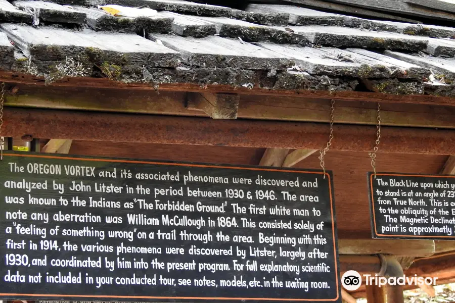 The Oregon Vortex House of Mystery