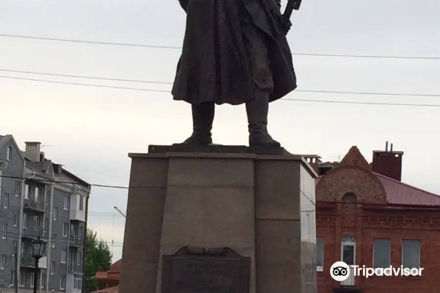 Monument to the Founder of the City Ivan Korkin