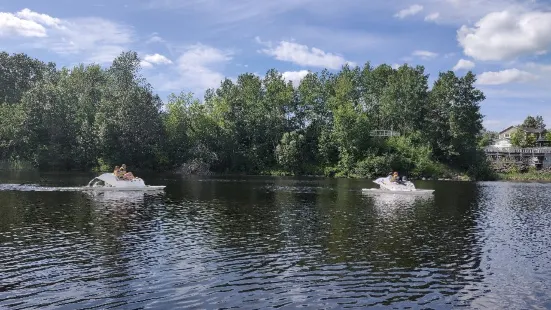 Parc et promenade of the Riviere-aux-Sables