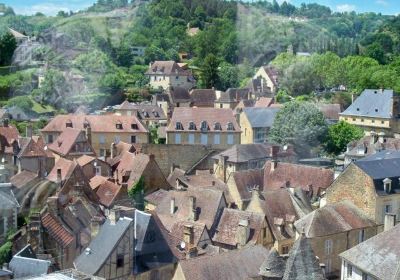 Sarlat Vue du Ciel