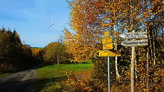 The westernmost point of the Czech Republic