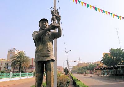 statue of Sembene Ousmane