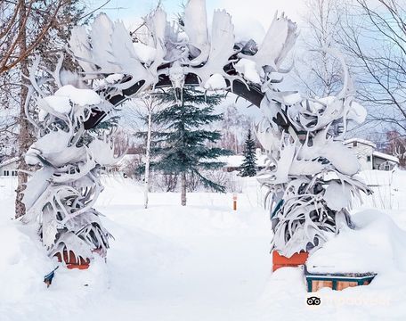 Moose Antler Arch
