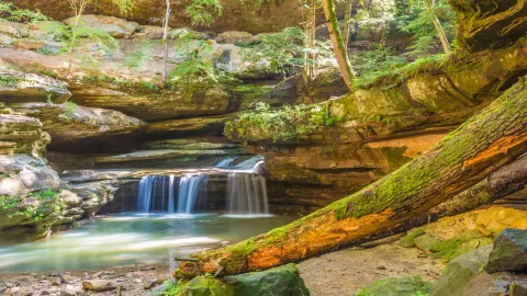 Hocking Hills State Park attraction in Ohio
