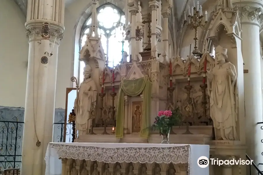 L'église de Saint-Vaast