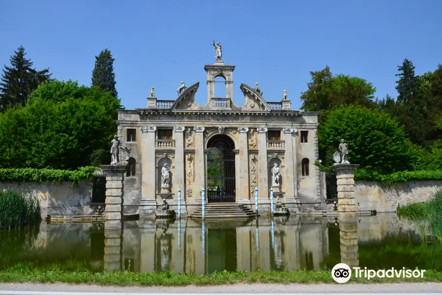 Garden of Villa Barbarigo in Valsanzibio