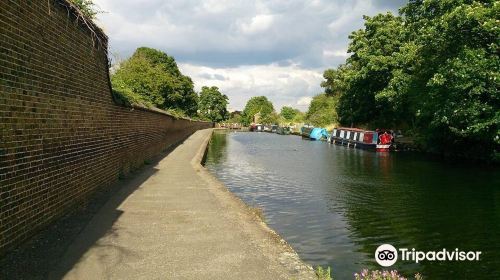 Hanwell Lock Flight Canalside