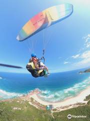 Paragliding takeoff - Morro do Queimado