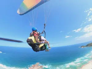 Paragliding takeoff - Morro do Queimado