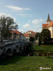 Baroque stone bridge