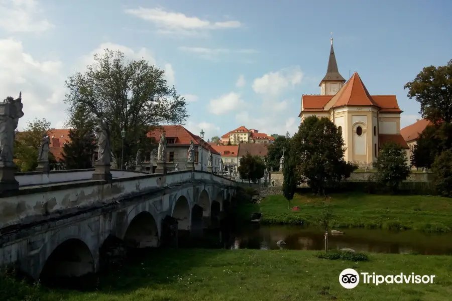 Baroque stone bridge