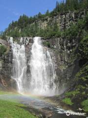 Skjervsfossen Waterfall