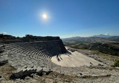 セジェスタのギリシャ神殿跡